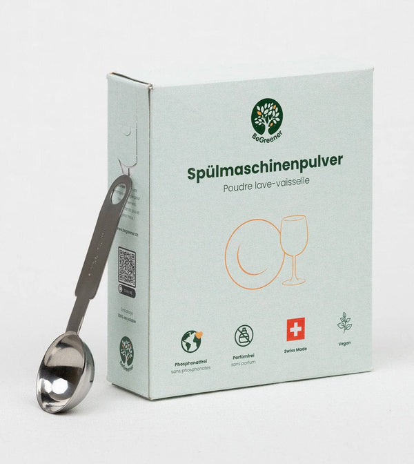 BeGreener: Plastikfreies Spülmaschinenpulver