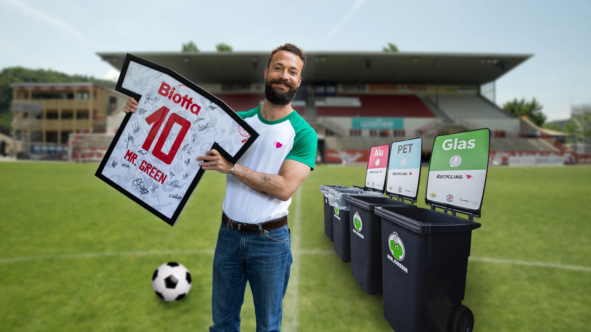 Nachhaltige Fankurve: Der FC Winti macht's vor! - Mr. Green on Tour