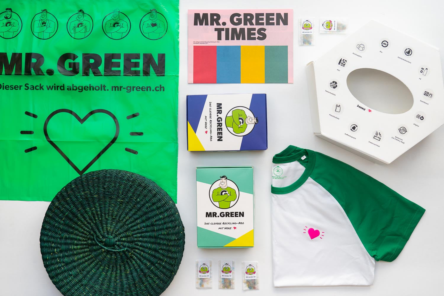 Für Recycling-Helden | Mr. Green
