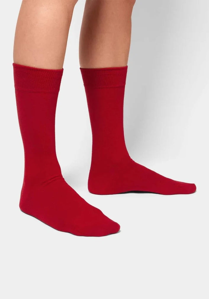 Socken 3-er Pack Smooth Ferrari Red