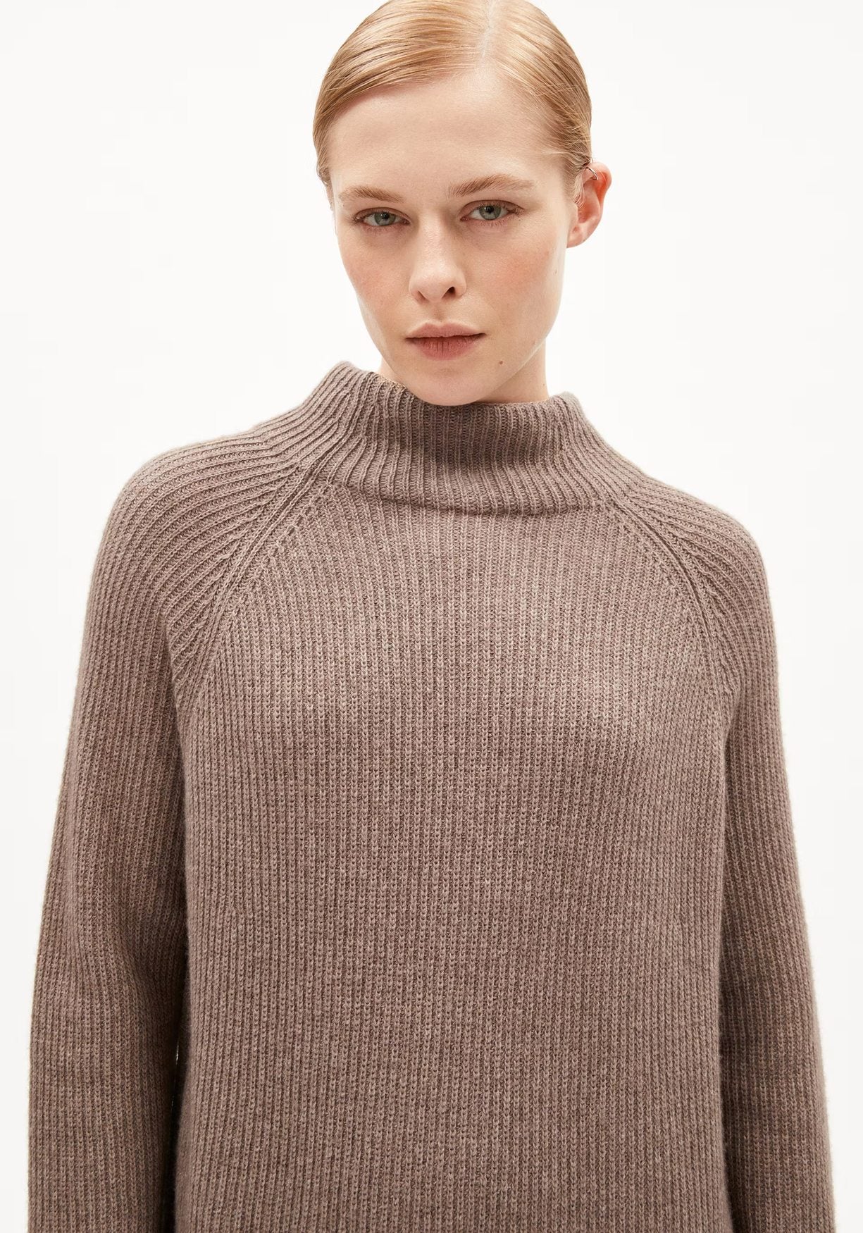 Strickkleid Millaana Cinnamon Dust Melange