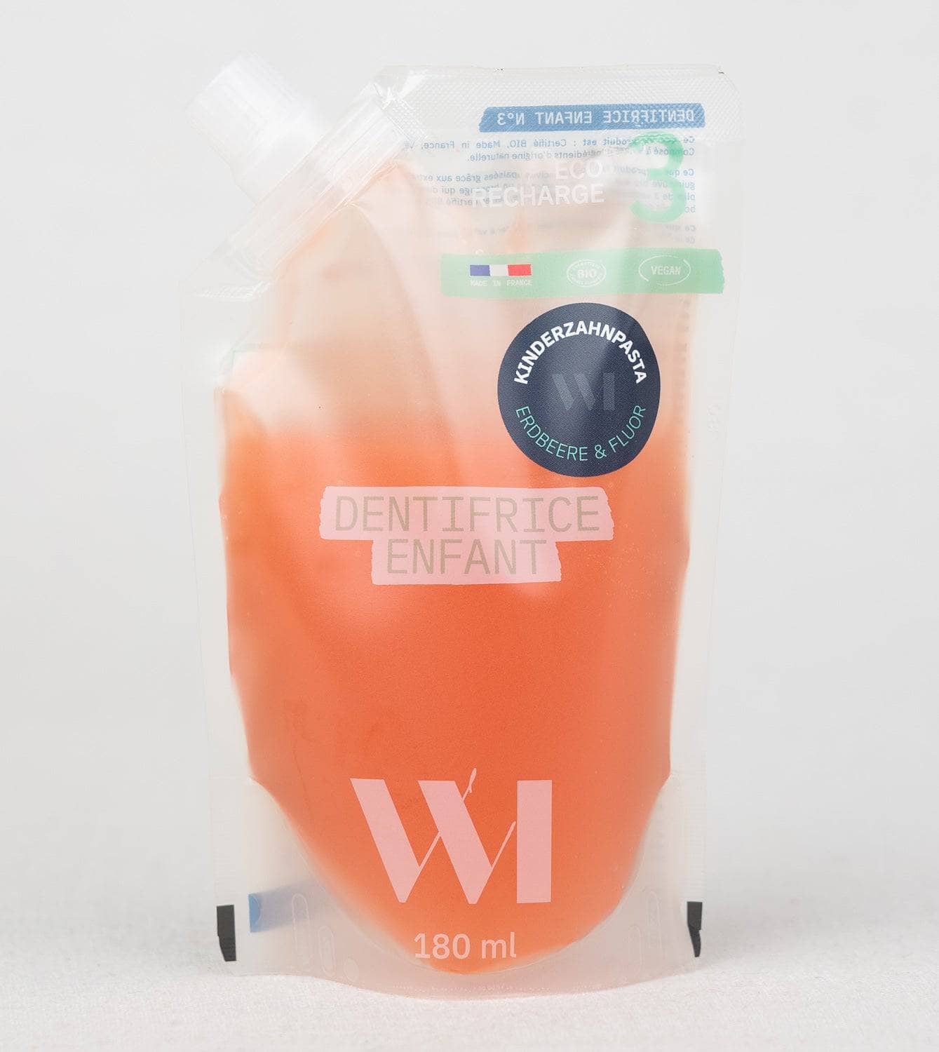 Nachfüllbare Kinderzahnpasta