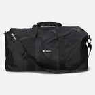 Weekender Sporttasche aus Zeltmaterial - Schwarz