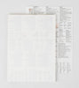 Notizblock aus Papierresten A4 leer (100 Blatt)