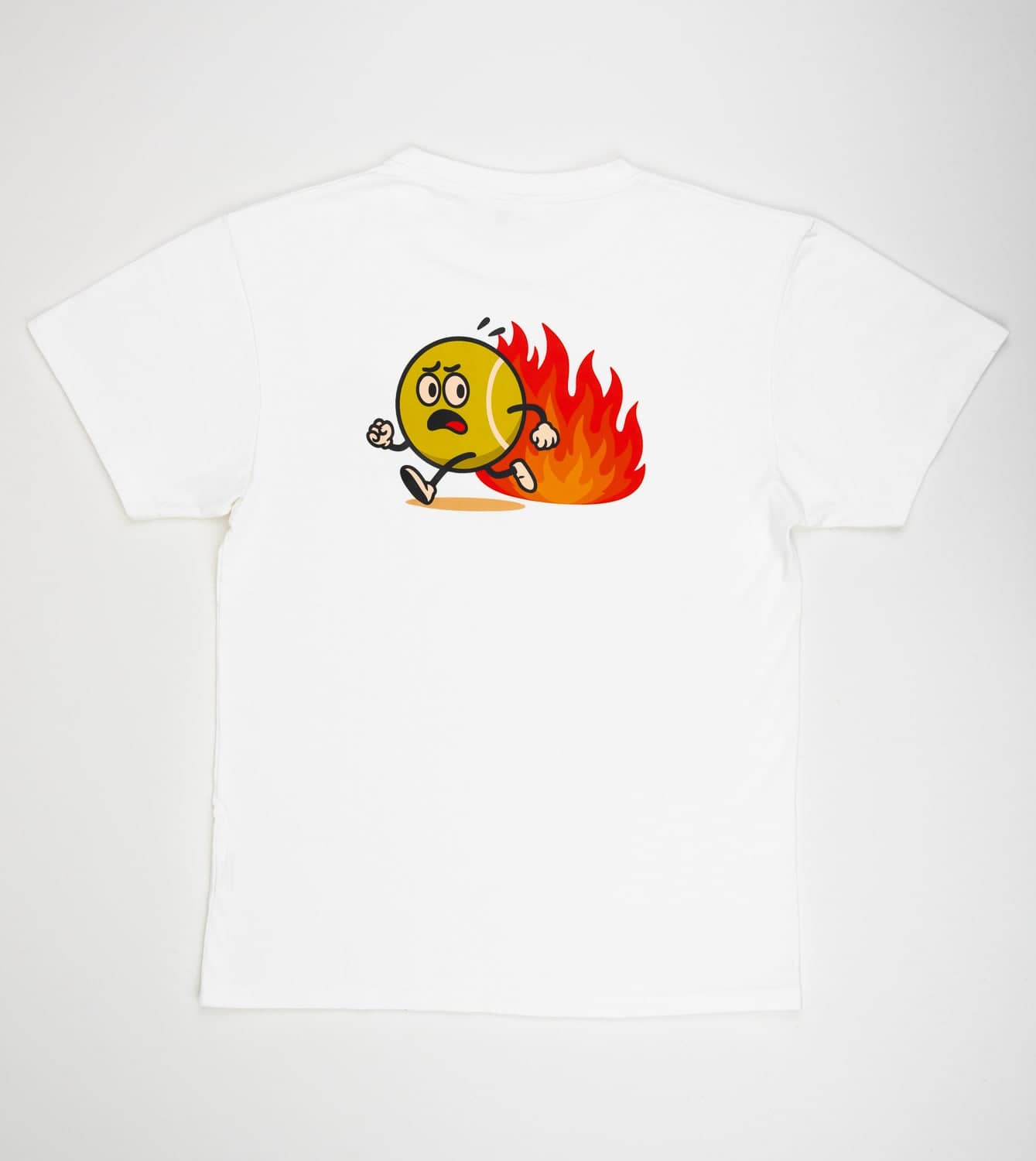 T-Shirt Tennisball Recycling: "Still hanging around"