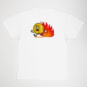 T-Shirt Tennisball Recycling: "Still hanging around" 