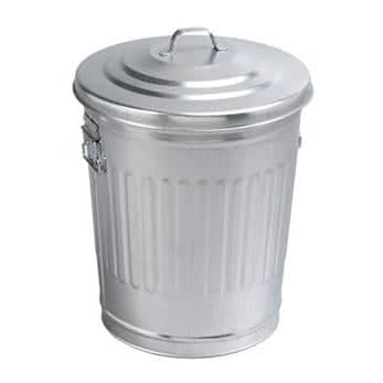 Amerikanischer Designkübel aus verzinktem Stahl