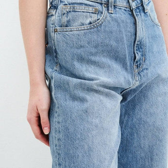 Damen-Jeans Bobbie Barrel Vintage Hemp 