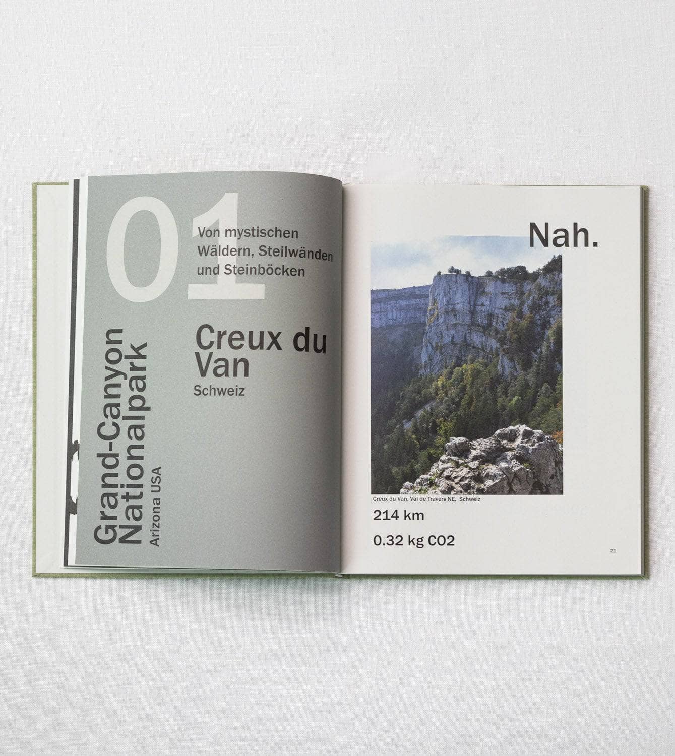 Klimafreundlicher Reiseführer: "Suche Fern. Finde Nah"