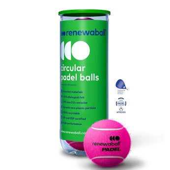 Renewaball | Padelbälle aus recyceltem Material 