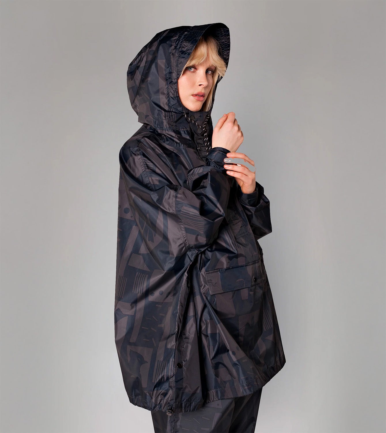 Anorak aus recyceltem Polyester