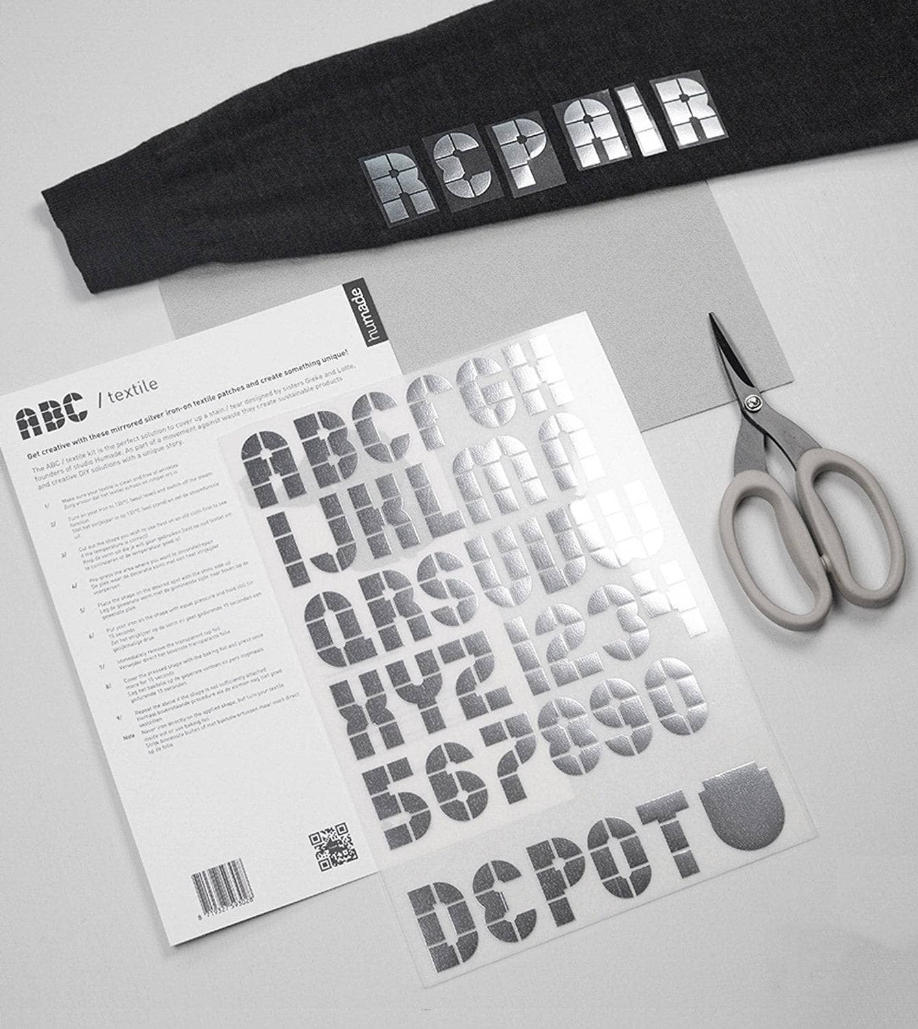 Flecken verstecken: ABC Patches zum Aufbügeln