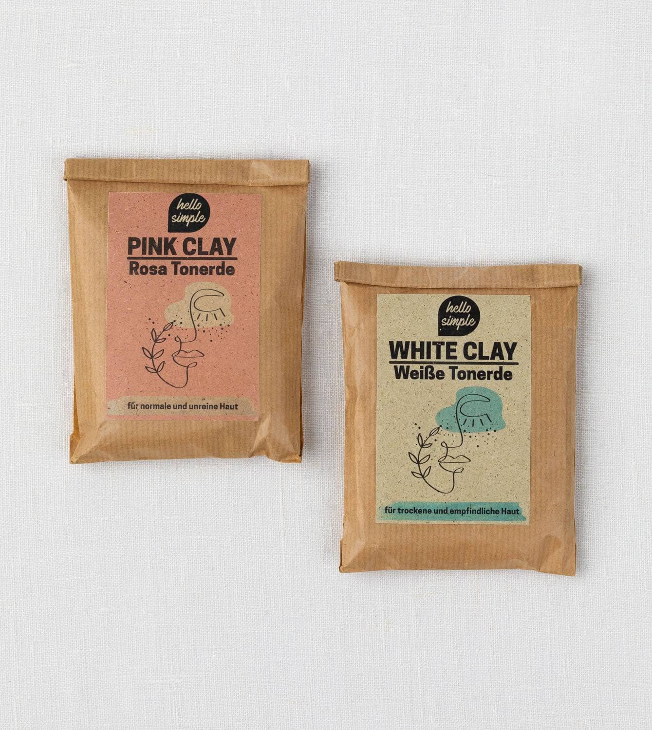 Tonerde-Gesichtsmaske