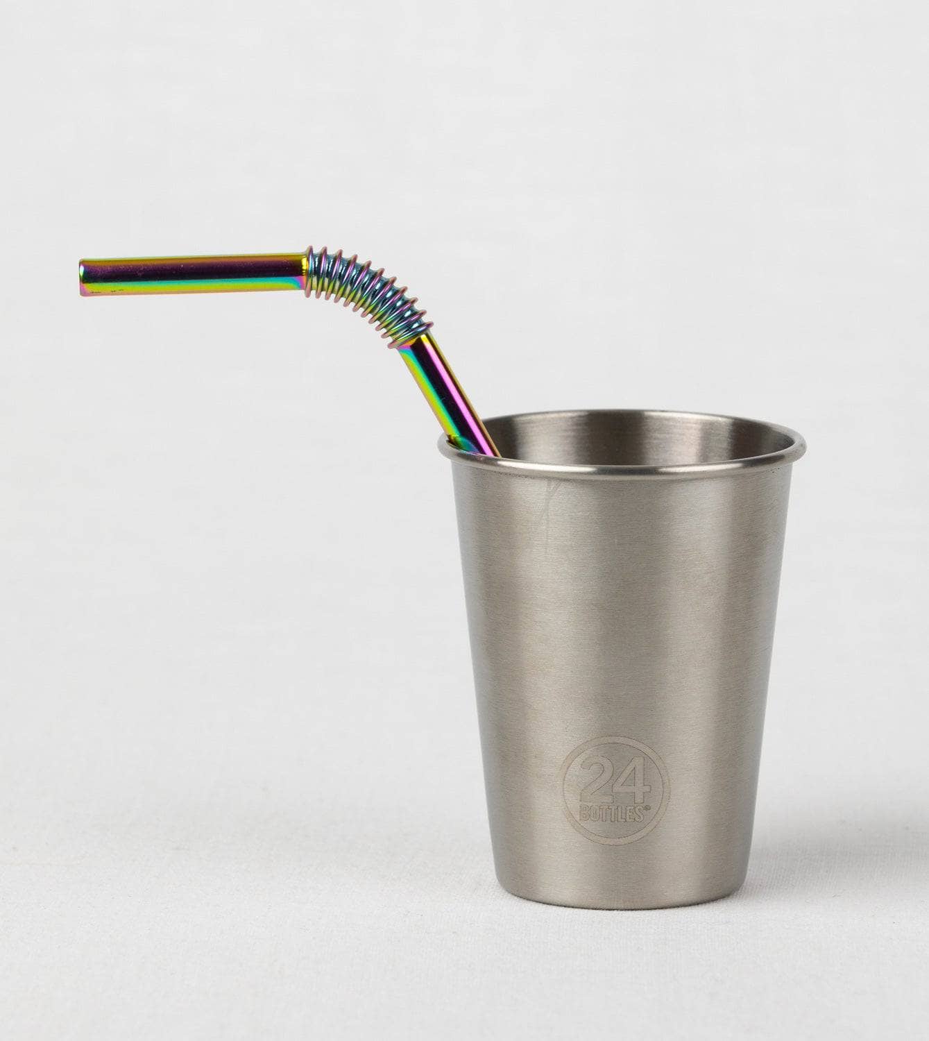 Biegbarer Metall-Strohhalm