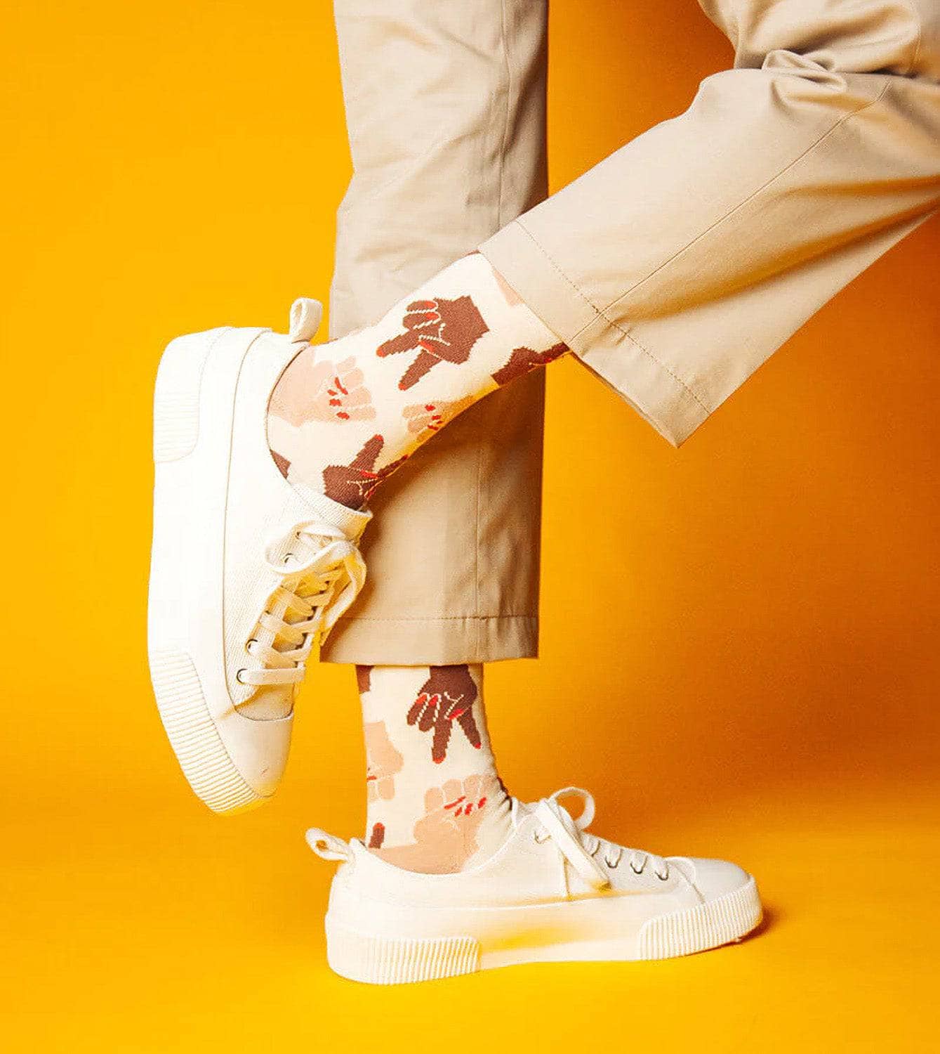 Socken aus Bio-Baumwolle - Empower