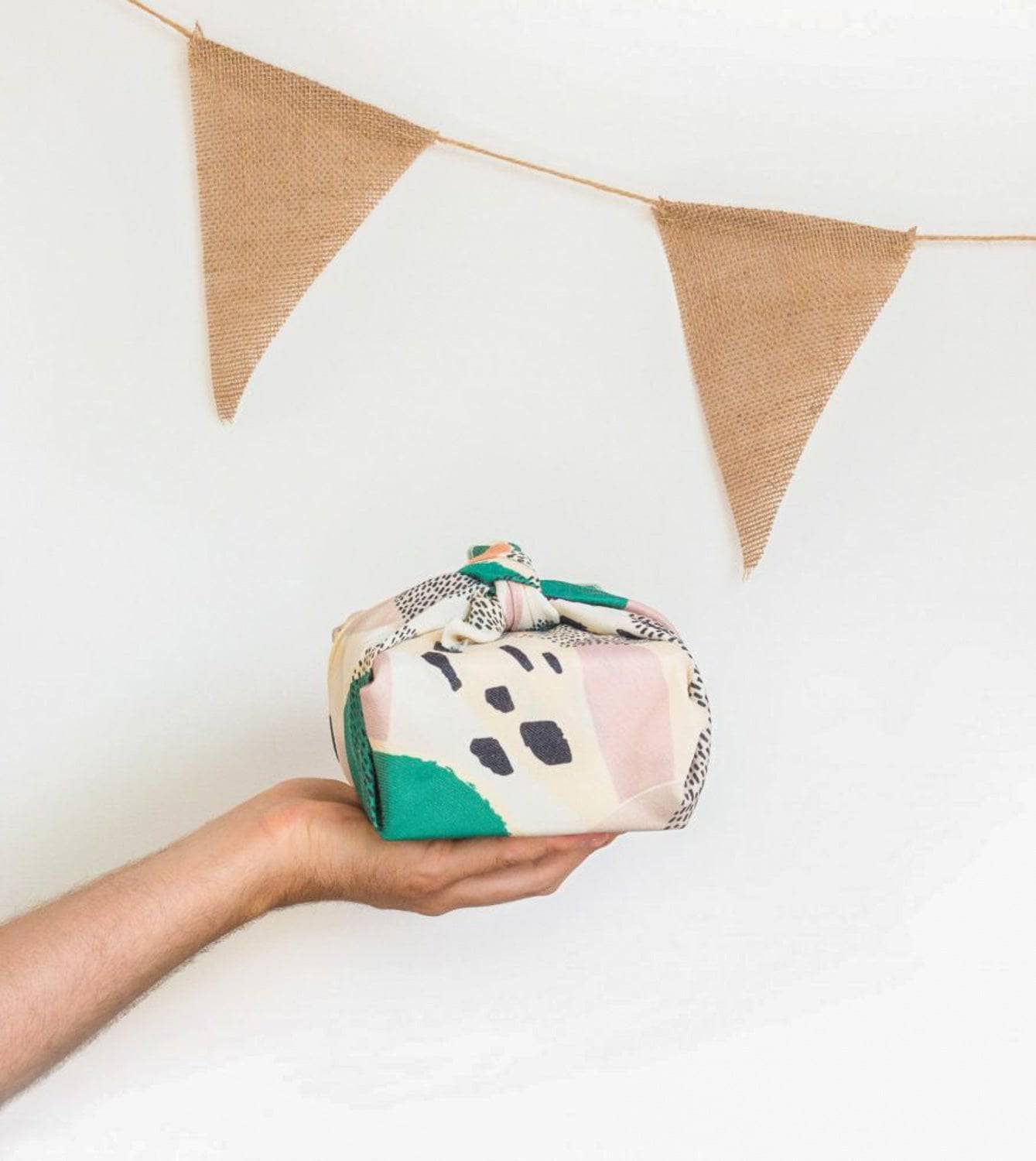 Stoff-Geschenkverpackung "Furoshiki"