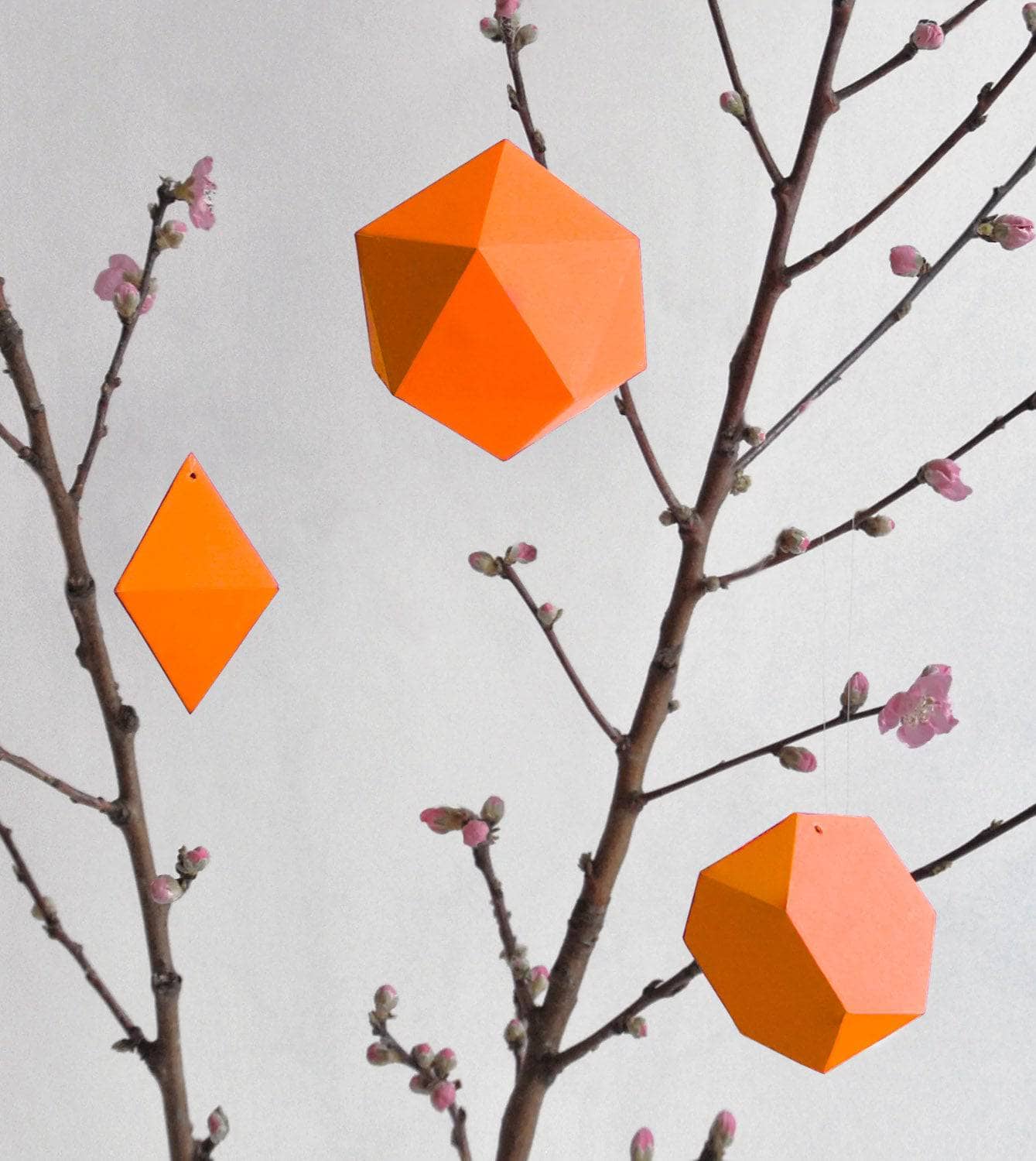 Baumschmuck zum selber Falten