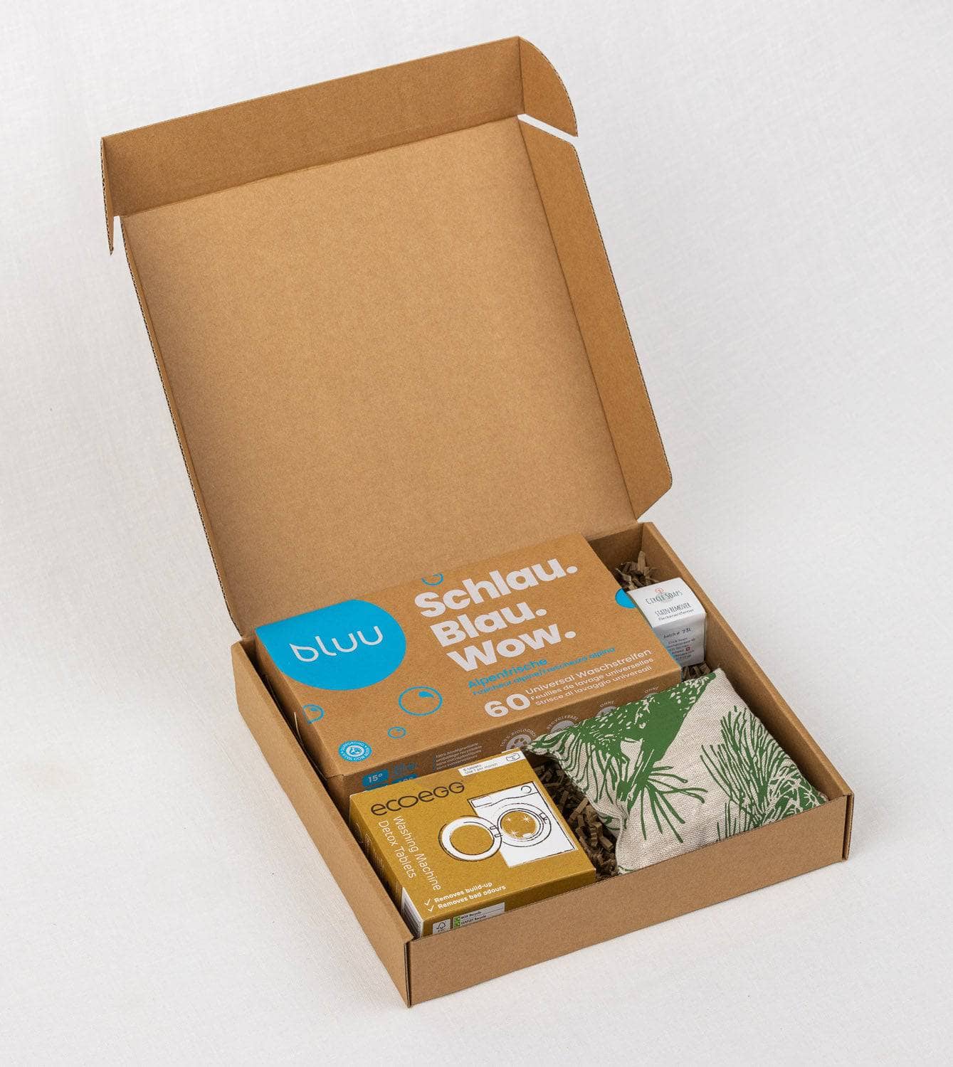 Geschenkbox "Grüne Wäsche"