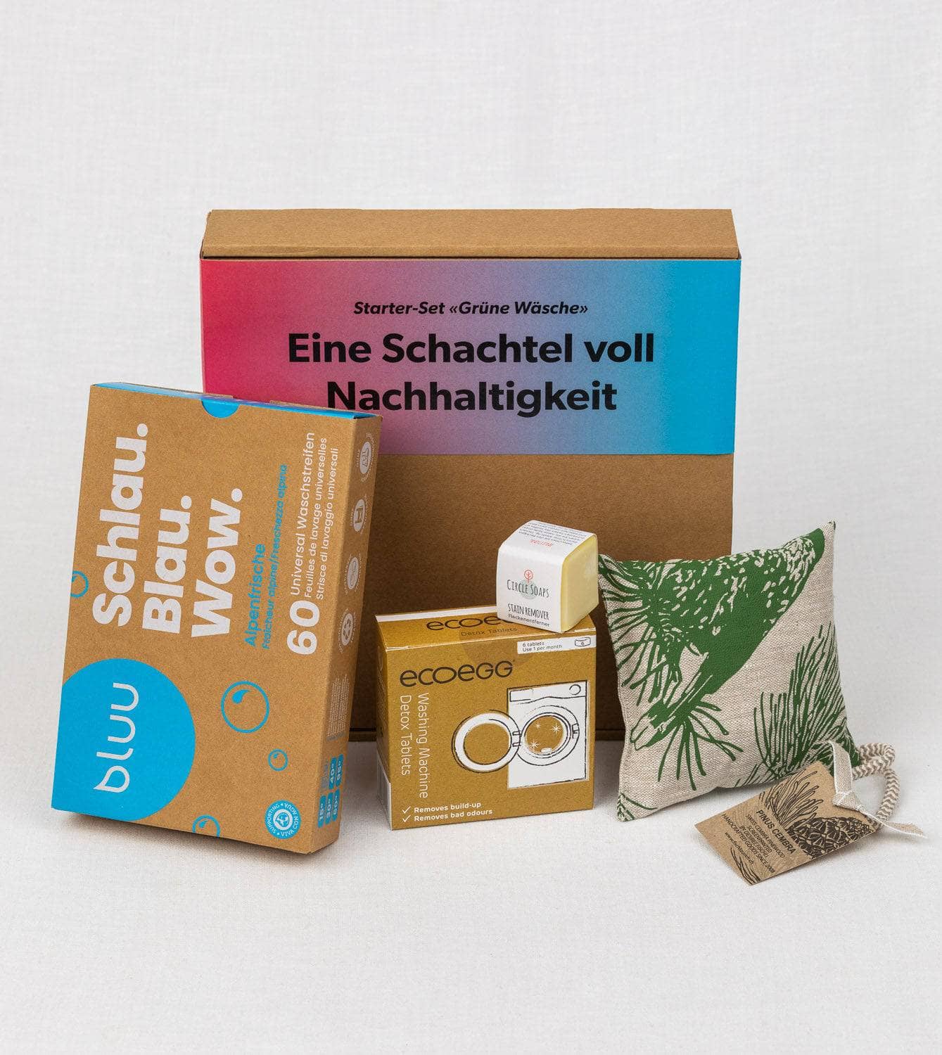 Geschenkbox "Grüne Wäsche"
