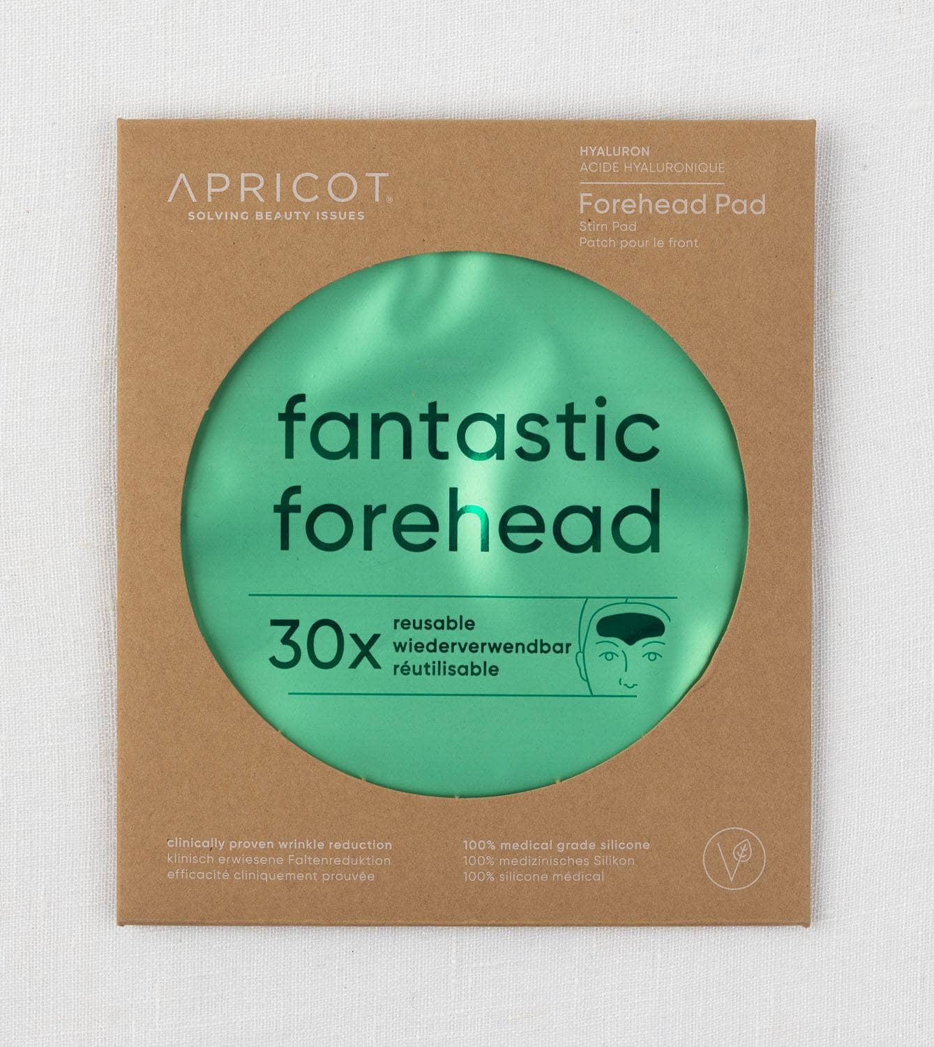 Wiederverwendbare Stirn-Pads