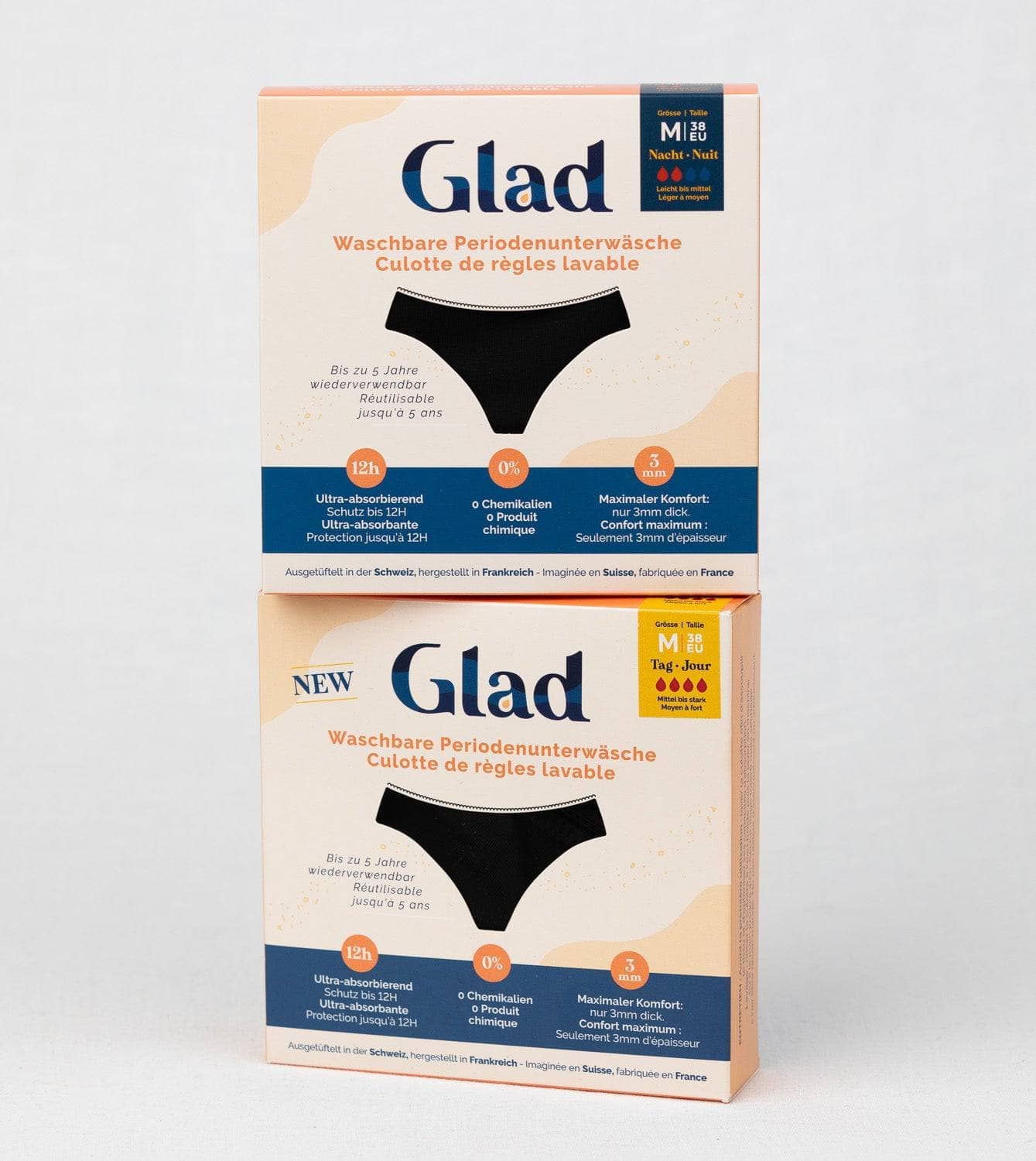 «Mit Ecken und Kanten» Periodenunterwäsche (-25%)