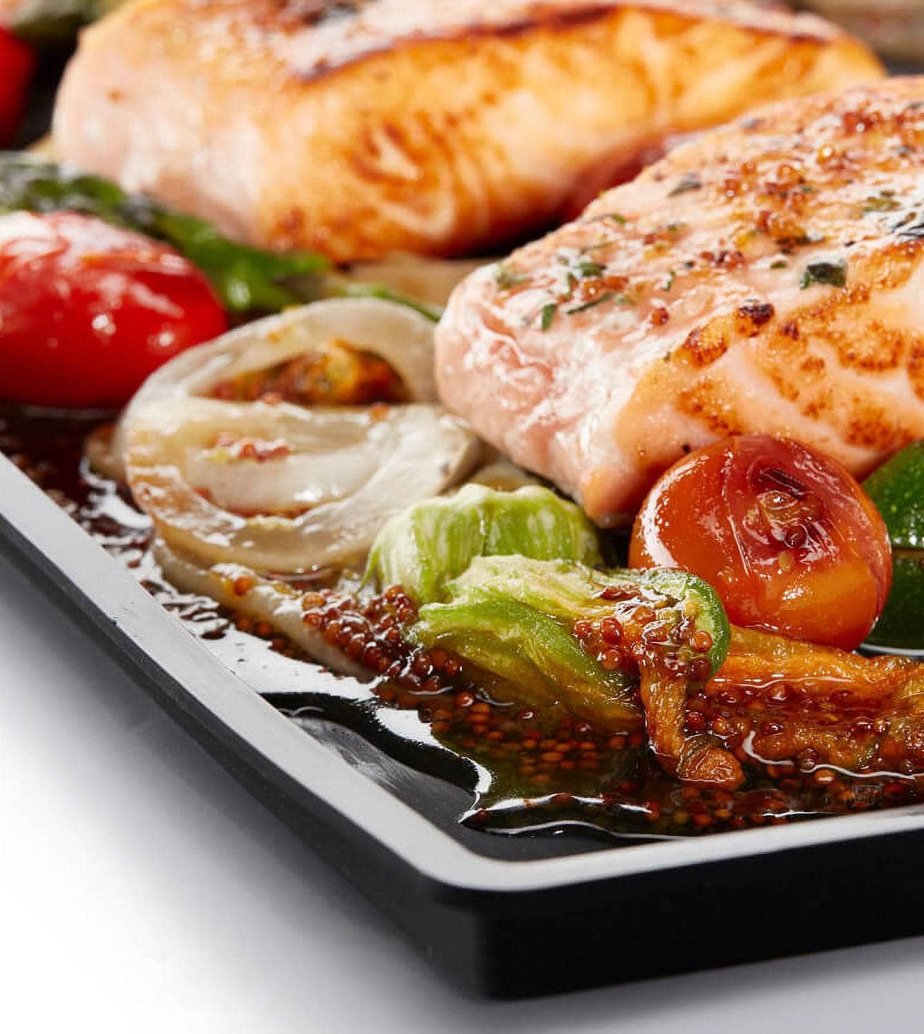 Backmatte mit erhöhtem Rand