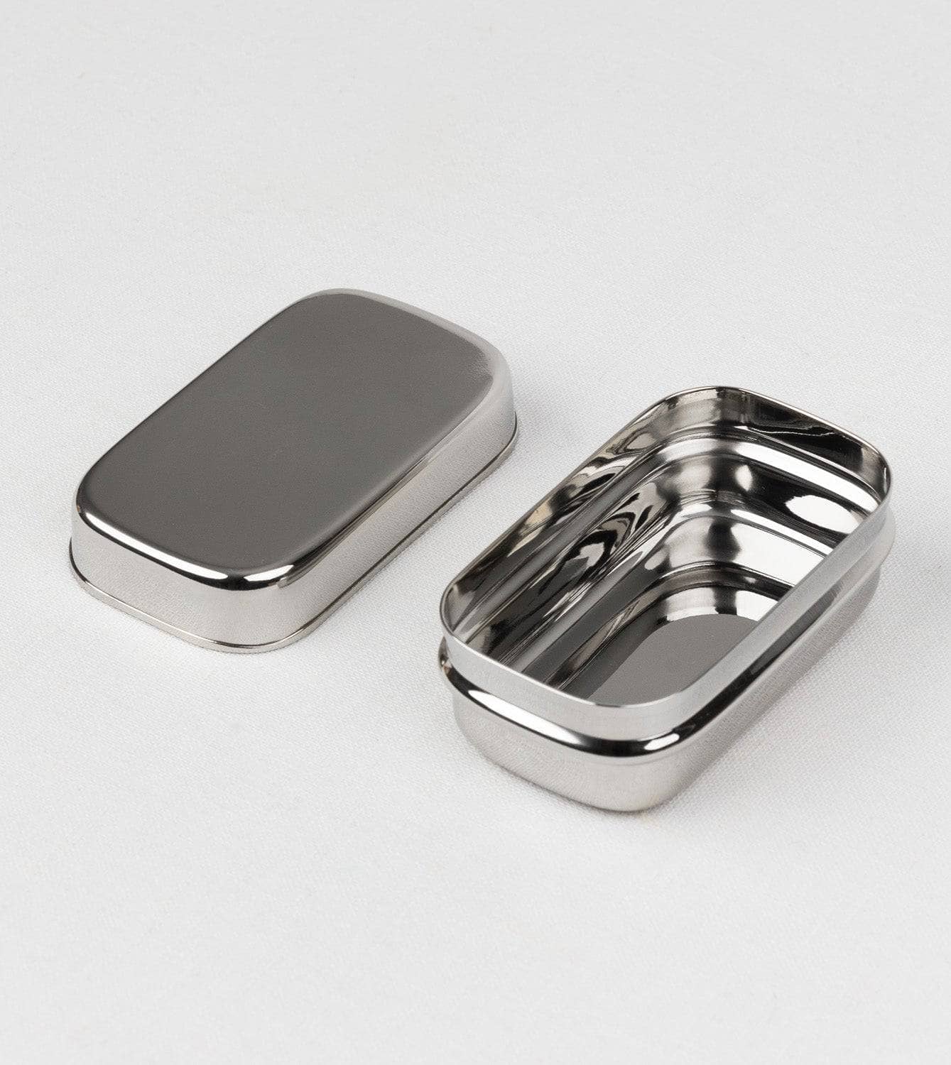 Snackdose aus Edelstahl