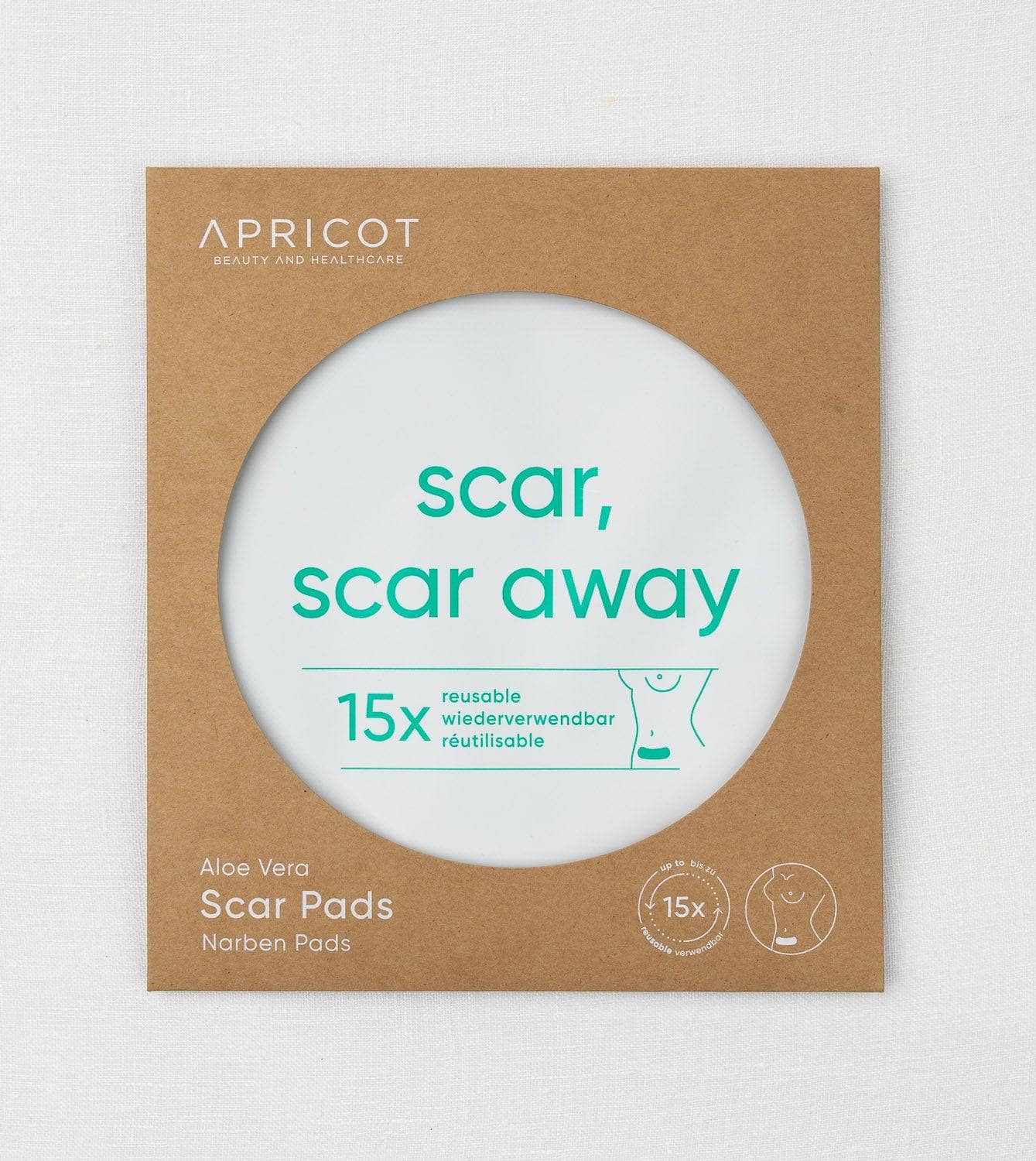 Wiederverwendbare Narben-Pads