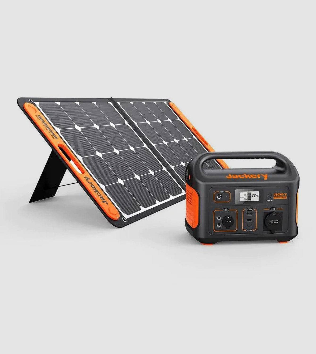 Solar-Powerstation mit Solarpanel