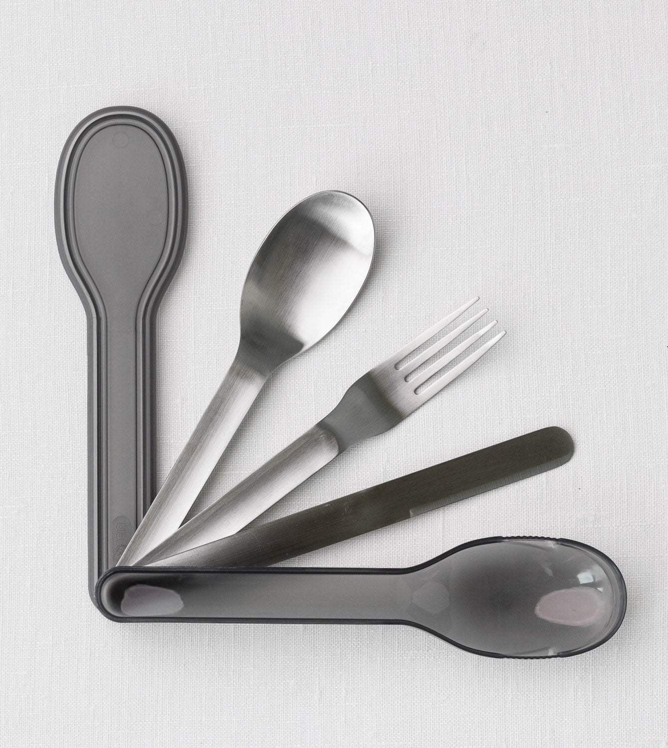 Besteck to go aus Edelstahl von Black + Blum