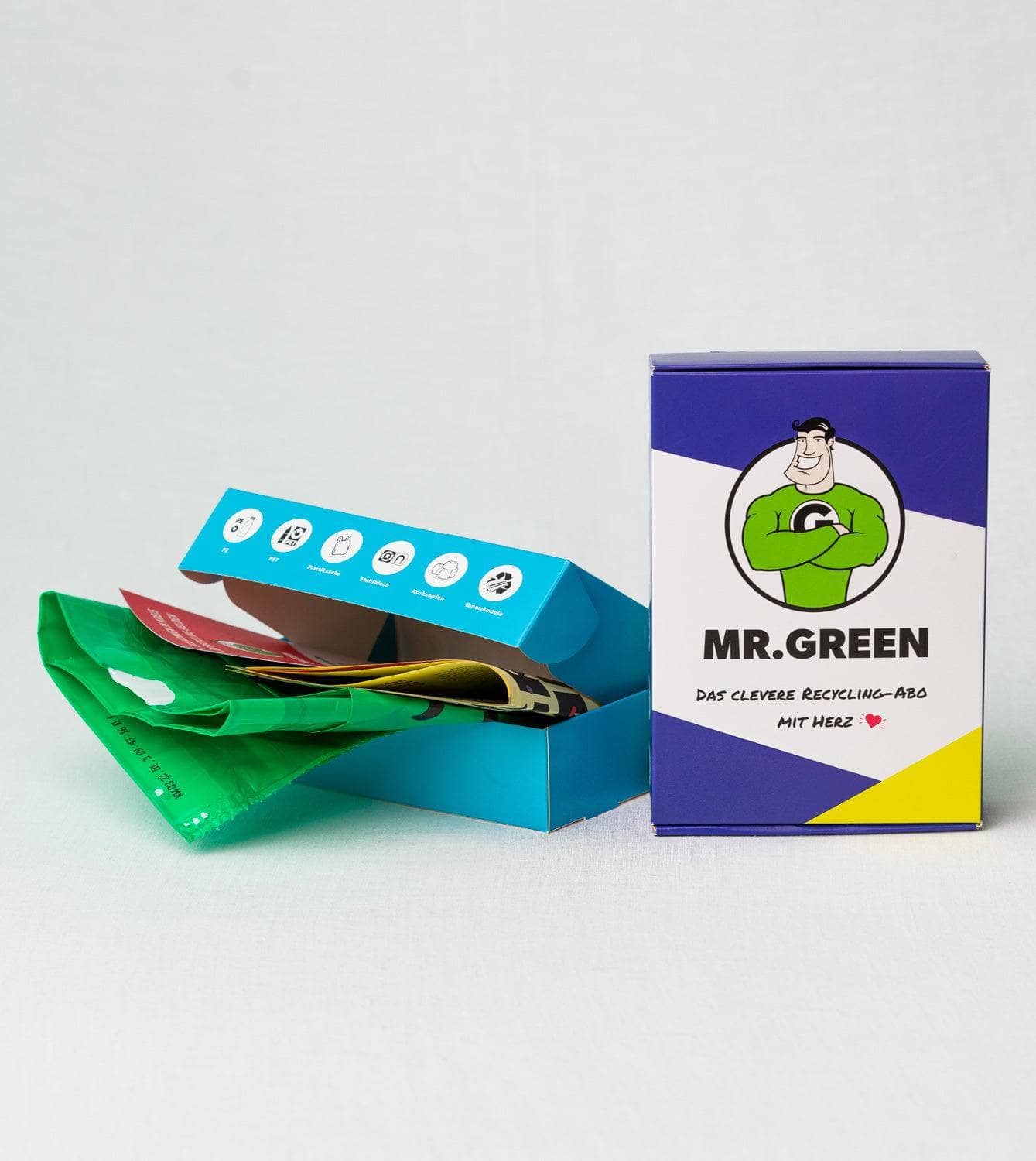 Geschenkbox Recycling Home Light