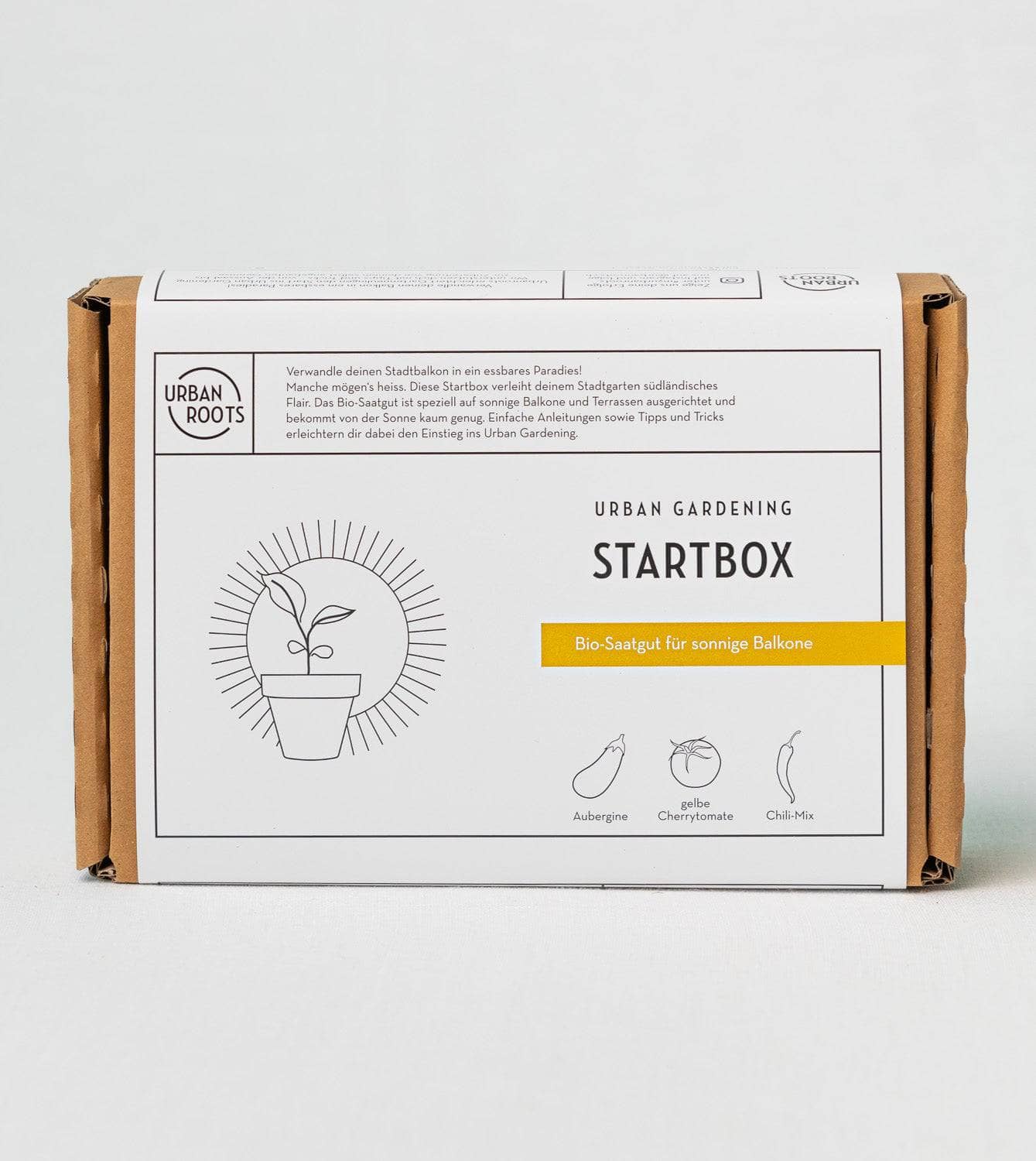 Saatbox für urbane Balkon Gärtner*innen