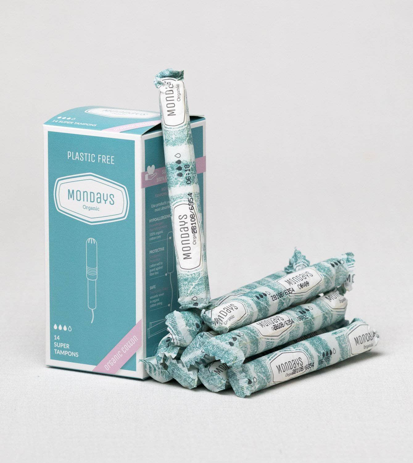 «Mit Ecken und Kanten» Bio-Tampons mit Karton-Applikator (-25%)