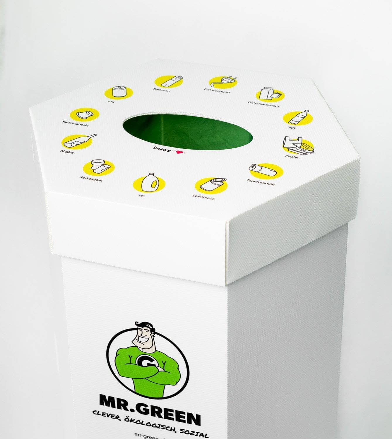 Info-Sammelbox «Carlo Plastico» 110L