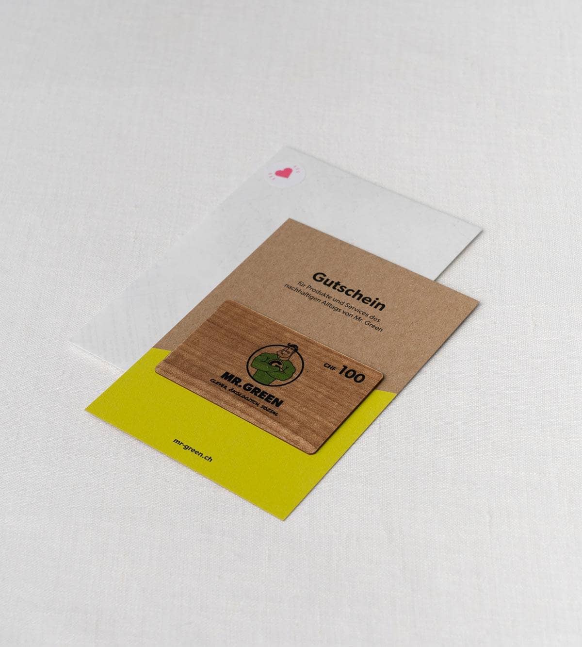 Geschenkgutschein als Holzkarte