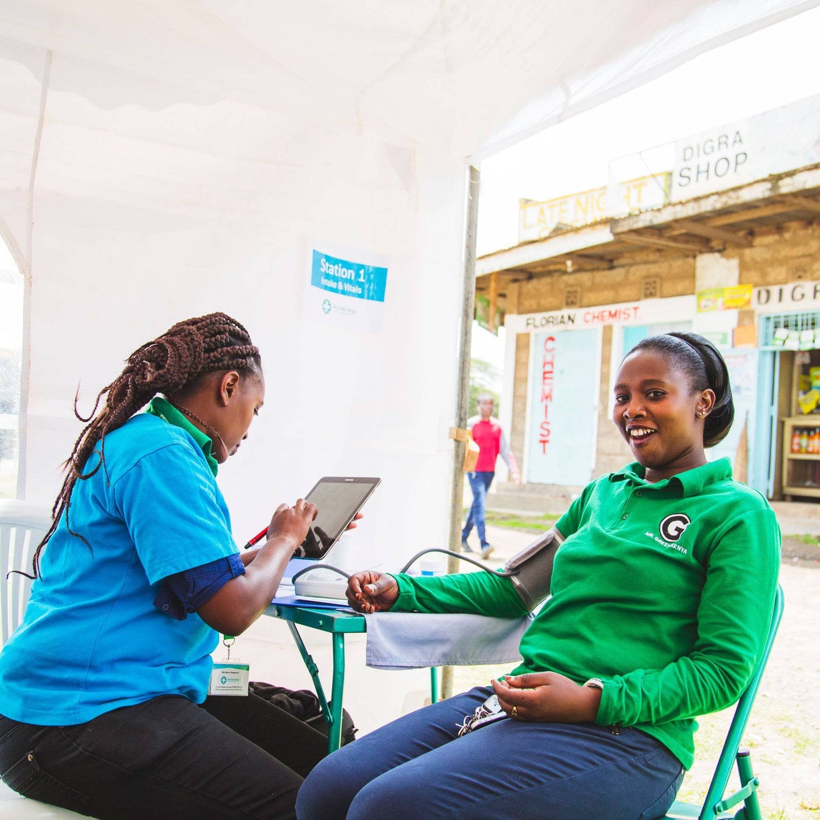 Gesundheits-Check für Abfallsammler*innen in Nairobi